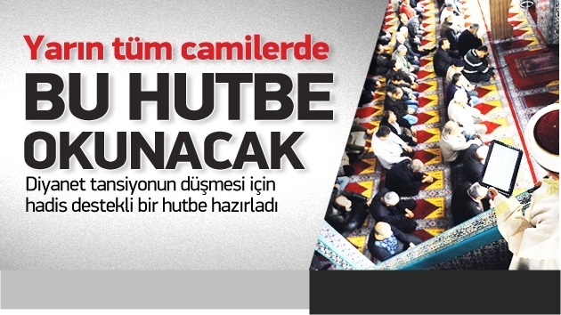 Diyanet'ten Yarın Tüm Camilerde Okunacak Kardeşlik Hutbesi