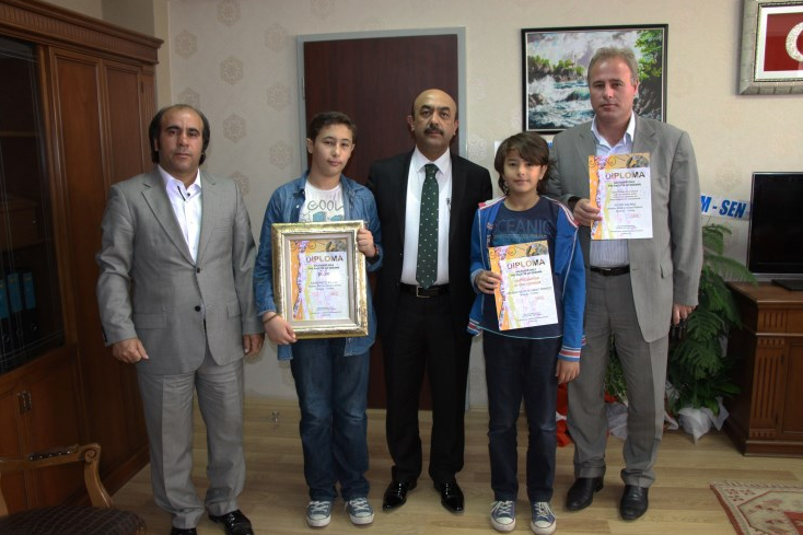 Dünya Birincisin'den Ziyaret