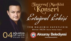 Aksaray Ramazan Programında Ertuğrul Erkişi Konseri