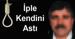 Bir Kişi Kendini Tavana Asarak İntihar Etti...