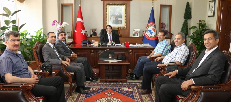 Eğitim Bir-sen`den Başkan Yazgı’ya Ziyaret Etti