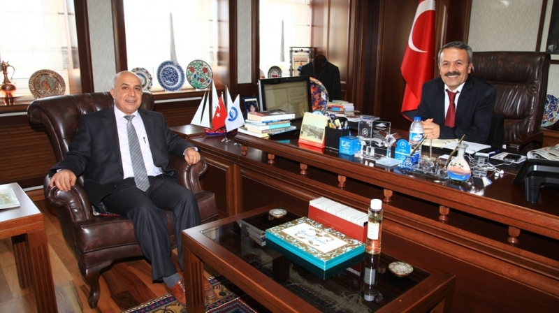 Emniyet Müdürü Aslan Asü Rektörü Acar'ı Ziyaret Etti