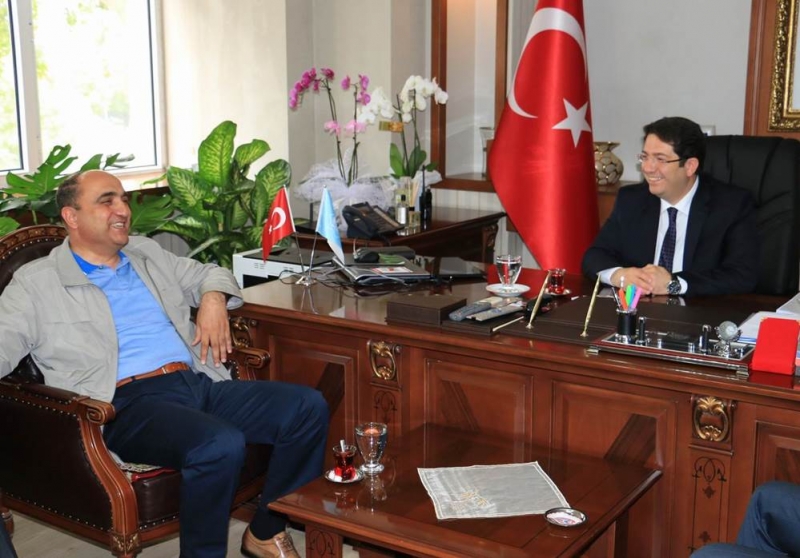 Eski Başkan Nevzat Palta’dan Yeni Başkan Yazgı’ya ‘hayırlı Olsun’ Ziyareti