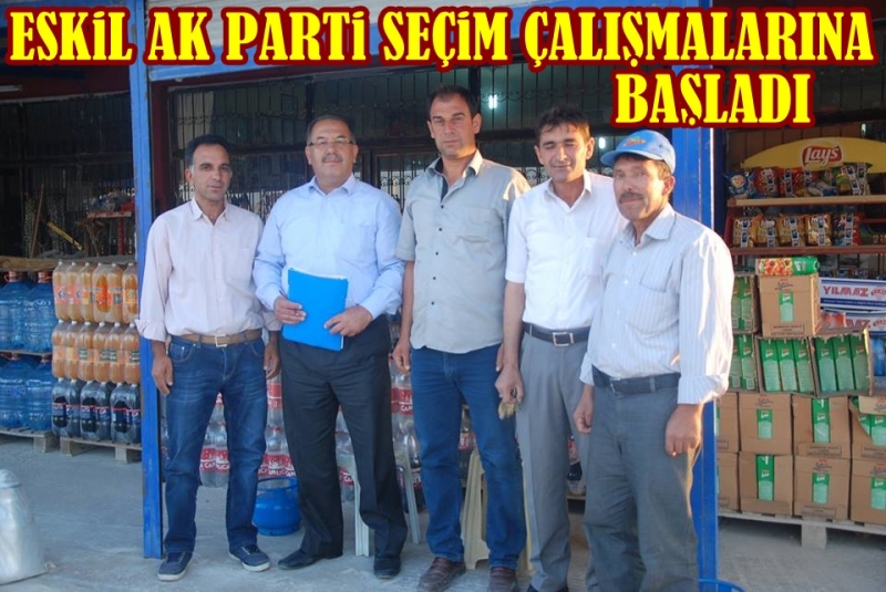 Eskil Ak Parti Seçim çalışmalarına Başladı