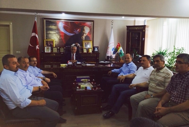 Eskil Belediye Başkanı Alçay'a İl Başkanı Yıldırıcı Dan Hayırlı Olsun Ziyareti