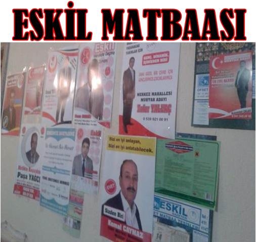 Eskil'de Matbaa İşleri Ucuz Ve Kaliteli Yapılıyor