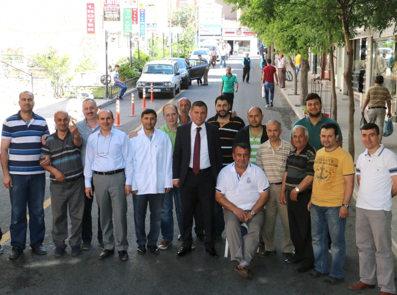 Esnaflar Başkan Yagı'ya Duacılar