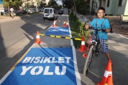Aksaray’a Bisiklet Yolları Yapılıyor
