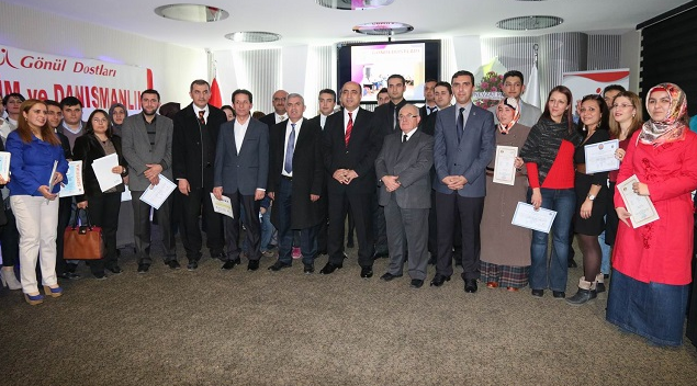 Gönül Dostları Danışmanlık Merkezi Sertifika Töreni Düzenledi