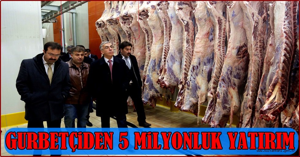 GURBETÇİDEN AKSARAY’A 5 MİLYONLUK YATIRIM