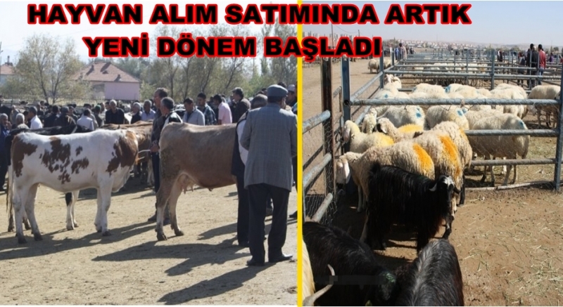 Hayvan Alım Satımında Artık Yeni Dönem Başladı