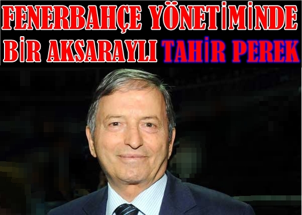 Hemşerimiz Tahir Perek Yeniden Fb Yönetiminde