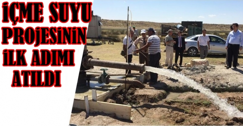 İçme Suyunun çözümü Konusunda Kapsamlı çalışma Başlatıldı