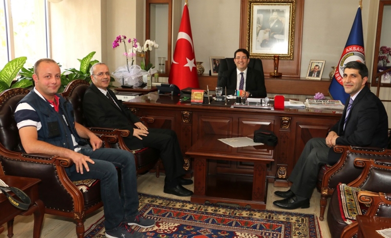 İha Konya Bölge Müdürü Arvas Ve Ekibi Başkan Yazgı’yı Ziyaret Etti