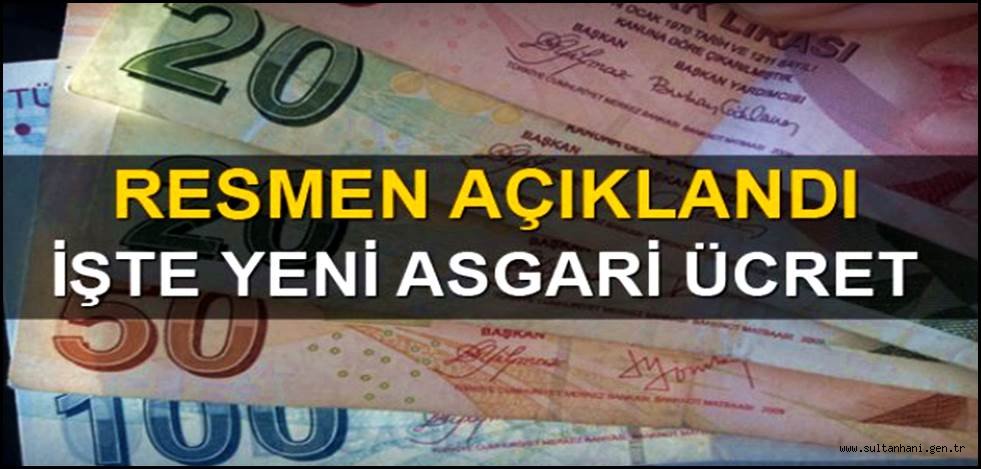 İŞTE KESİNLEŞEN 2016 ASGARİ ÜCRET ORANLARI