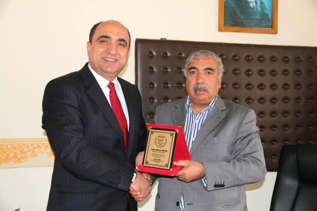 Kasaplar Ve Besiciler Odasından Başkan Nevzat Palta’ya Teşekkür Plaketi