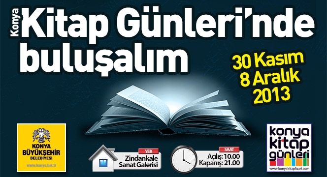 Kitapseverler “konya Kitap Günleri”nde Buluşacak