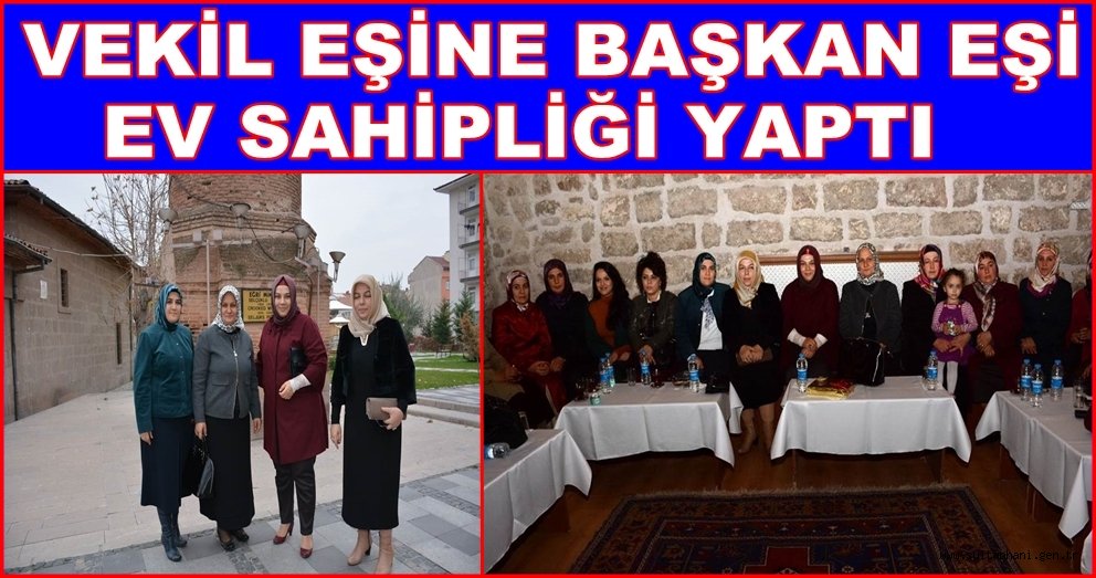 KOORDİNATÖR VEKİLİN EŞİNE BAYAN YAZGI EV SAHİPLİĞİ YAPTI