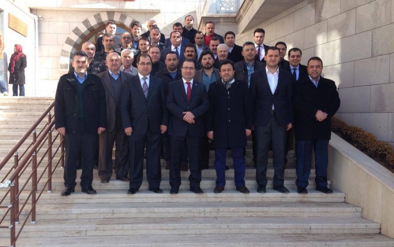 Mhp Adayı Rıfkı Karabatak Akmüb Heyeti İle Bir Araya Geldi