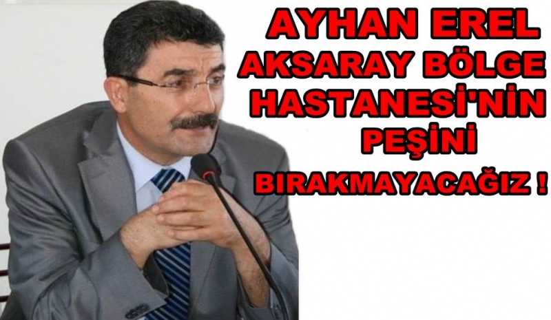 Mhp Aksaray Bölge Hastanesinin Peşini Bırakmıyor