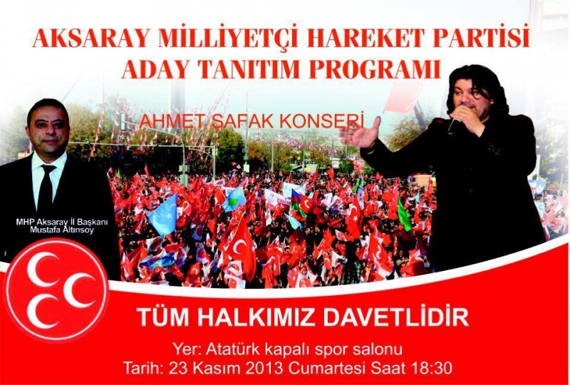 Mhp Eskil Belediye Başkan Adayını Cumartesi Açıklıyor