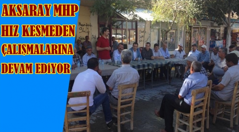 Mhp Hız Kesmeden çalışmalarına Devam Ediyor