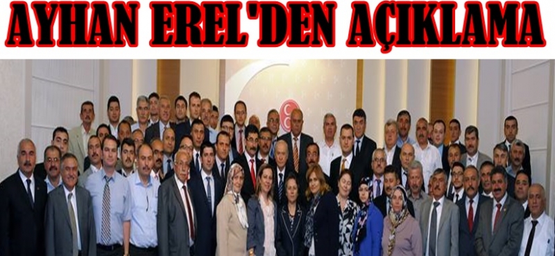 Mhp İl Başkanı Ayhan Erel'den Basın Açıklaması
