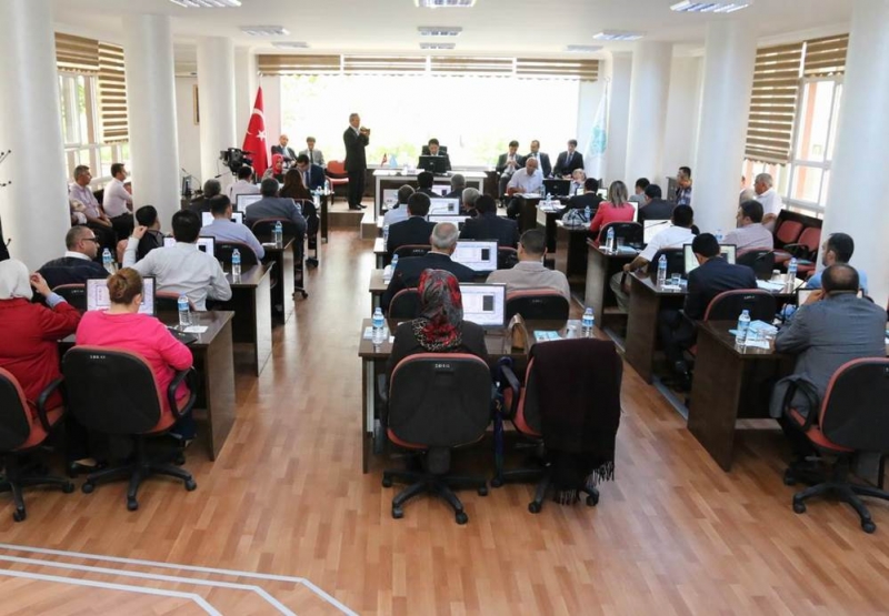 Modern Meclis Salonu Başkan Yazgı Ve Meclis üyeleri Tarafından Hizmete Açıldı