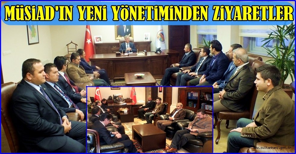MÜSİAD YENİ YÖNETİMİ’NDEN VALİ ATAKLI’YA ZİYARET
