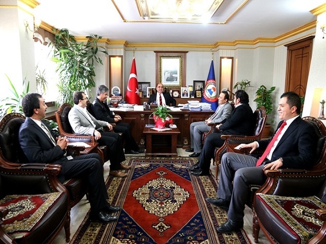 Müstakil İşadamları Derneği ‘müsaid’ Başkan Nevzat Palta’yı Ziyaret Etti