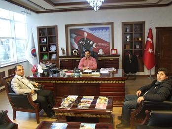 Müteahhitler Birliği Başkanından Atso'ya Ziyaret