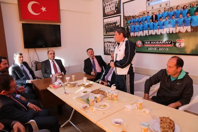 Nevzat Palta 68 Aksaray Belediye Sporu Ziyaret Etti