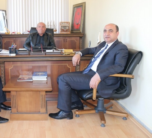 Nevzat Palta şoförler Ve Otomobilciler Odasına Veda Ziyaretinde Bulundu