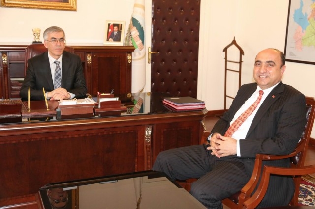 Nevzat Palta’dan Vali şeref Ataklı’ya Hayırlı Olsun Ziyareti