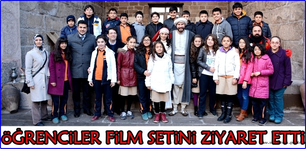 ÖĞRENCİLER FİLM SETİNİ ZİYARET ETTİ