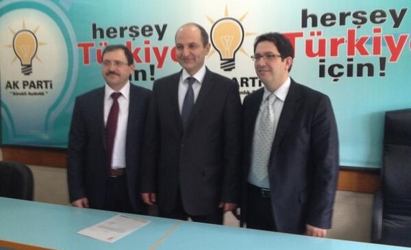 ömer Gizlenci Resmen Ak Parti Merkez İlçe Başkanı Oldu