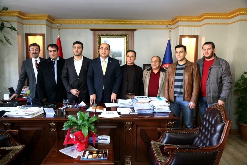 Organize Sanayi İşadamları Derneği Başkan Nevzat Palta’yı Ziyaret Etti.