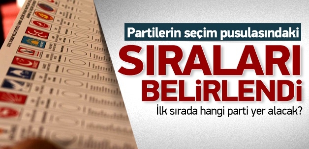 Seçim Pusulasında Partiler Kaçıncı Sırada?