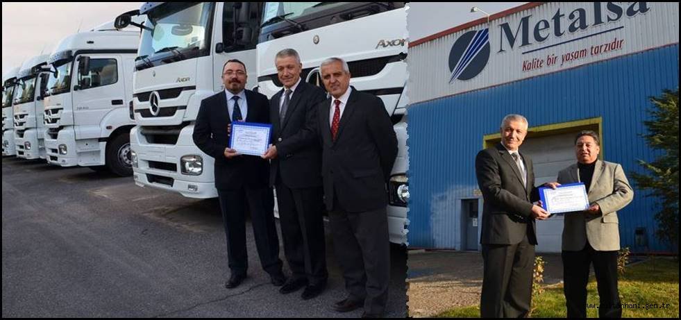 SGK İL MÜDÜRÜ ÇALIŞKAN'DAN MERCEDES VE METALSA’YA TEŞEKKÜR