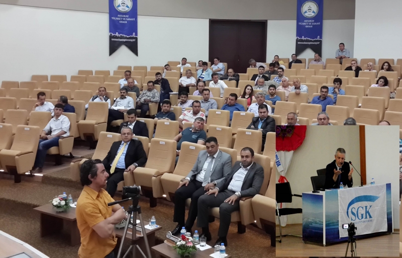 Sgk Paneli Aksaray Ticaret Ve Sanayi Odasın’da Düzenlendi