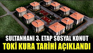 SULTANHANI 3. ETAP TOKİ KURA TARİHİ