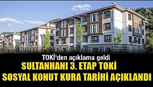 SULTANHANI 3. ETAP TOKİ KURALARI 4 HAZİRAN 2020 DE ÇEKİLECEK