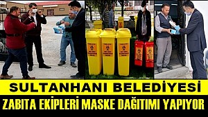 SULTANHANI BELEDİYESİ İLÇE MERKEZİNE TIBBİ ATIK KOVALARI KURDU