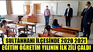 SULTANHANI İLÇESİNDE CORONA VİRÜS GÖLGESİNDE EĞİTİM ÖĞRETİM BAŞLADI
