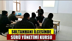 SULTANHANI HALK EĞİTİM VE TARIM VE ORMAN İLÇE MÜDÜRLÜĞÜNDEN ORTAK KURS