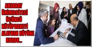 AKSARAY ÜNİVERSİTESİ ÜÇÜNCÜ KÜTÜPHANEYİ ALAYHAN KÖYÜNE KURDU
