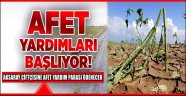 AKSARAY ÇİFTÇİSİNE MÜJDE, ÇİFTÇİYE AFET YARDIM PARASI ÖDENECEK