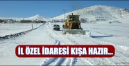 AKSARAY İL ÖZEL İDARESİ KIŞA HAZIR