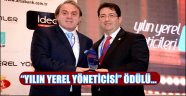HALUK ŞAHİN YAZGI’YA “YILIN YEREL YÖNETİCİSİ” ÖDÜLÜ