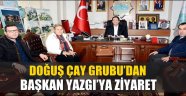 DOĞUŞ ÇAY GRUBU’DAN BAŞKAN YAZGI’YA ZİYARET